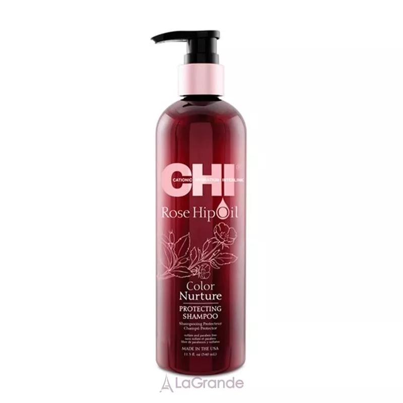 CHI Rose Hip Oil Color Nurture Protecting Shampoo �������� ������� ��� ���������� �����