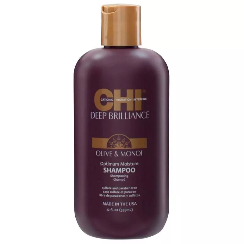 CHI Deep Brilliance Olive & Monoi Optimum Moisture Shampoo ����������� ������� ��� ������������ �����