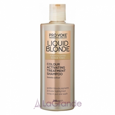 Pro:Voke Liquid Blonde Colour Activating Treatment Shampoo ,    