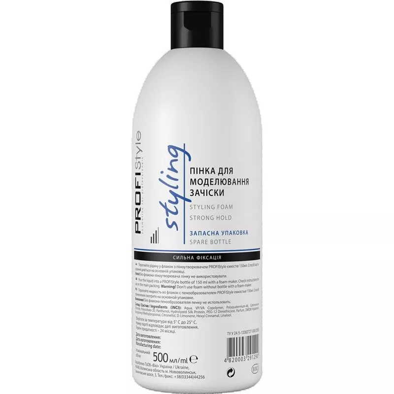 ProfiStyle Styling Foam Strong Hold ϳ�� ��� ����������� ������� ������ ��������