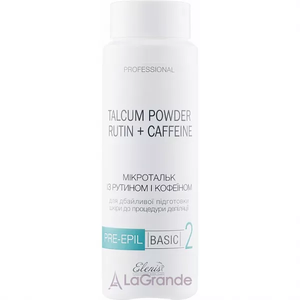 Elenis Pre-Epil Talcum �owder Rutin+Caffeine ���������� � ������� � ��������