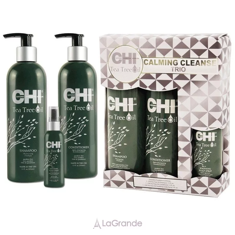 CHI Tea Tree Oil Calming Cleanse Trio ���� ��� ������� 