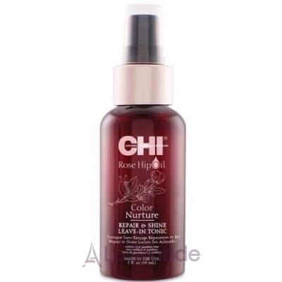 CHI Rose Hip Oil Color Nurture Repair & Shine Leave-in Tonic       