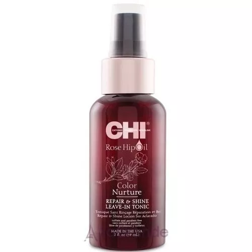 CHI Rose Hip Oil Color Nurture Repair & Shine Leave-in Tonic ����������� ����� � ������ ���� � ���������