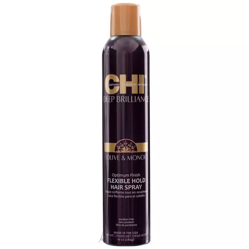 CHI Deep Brilliance Olive & Monoi Optimum Flexible Hold Hairspray ��� ��������� ��������