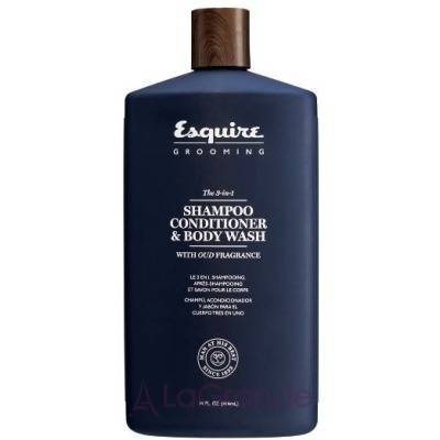 CHI Esquire Grooming MEN 3-in-1 Shampoo, Conditioner, Bodywash  3  1: ,     