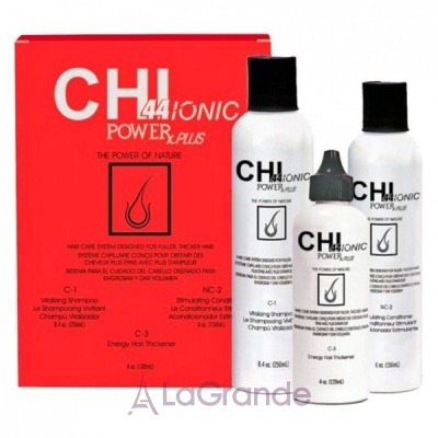 CHI 44 Ionic Power Plus Hair Loss Kit For Chemically Treated & Dry Hair           