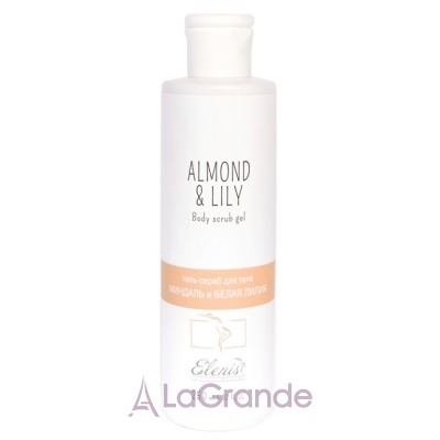 Elenis Almond & Lily Body scrub gel -   