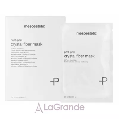 Mesoestetic Post Peel Crystal Fiber Mask      