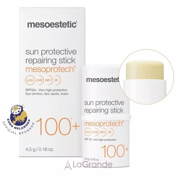 Mesoestetic Sun Protective Repairing Stick SPF100+ ����������������� �������������� ���� ��� �������������� ���