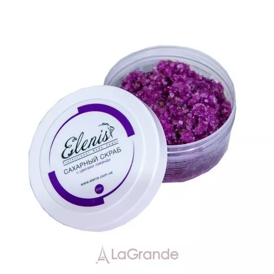 Elenis Sugar Salt Scrub Lavander Flowers �������-�������� ����� � ������ �������