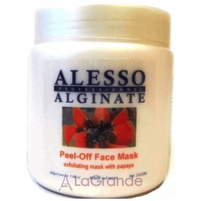 Alesso Professionnel Alginate Exfoliating Peel-Off Face Mask With Papaya        