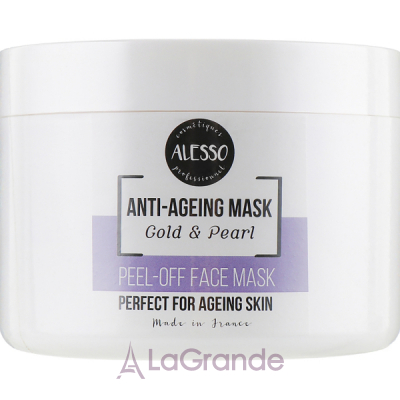 Alesso Professionnel Peel-Off Gold & Pearl Mask    