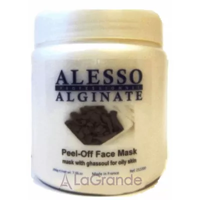 Alesso Professionnel Alginate Peel-Off Face Mask With Ghassoul For Oily Skin       