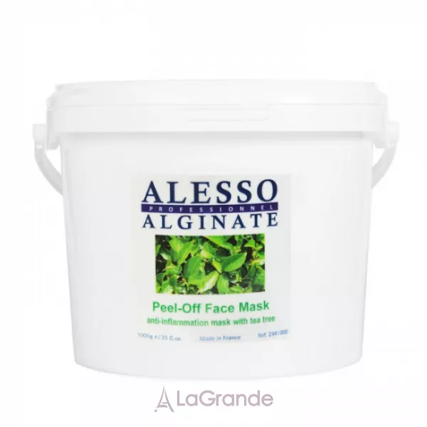 Alesso Professionnel Alginate Anti-Inflammation Peel-Off Face Mask With Tea Tree ����� ��������� ������������� � �볺� ������� ������