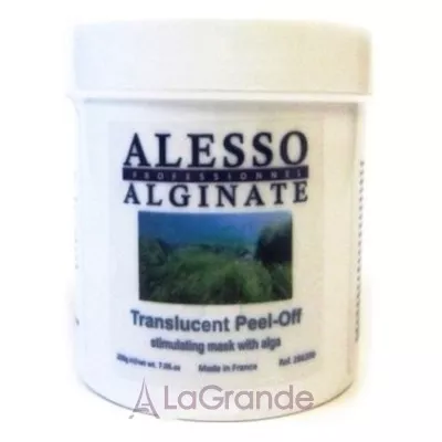 Alesso Professionnel Translucent Alginate Peel-Off Face Mask With Alga        
