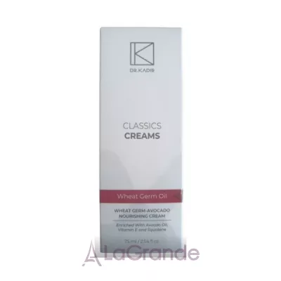 Dr. Kadir Creams and Moisturizers Wheat Germ Oil And Avocado Nourishing Cream   