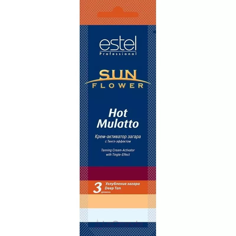 Estel Professional Sun Flower SOL/4 Tanning Cream-Booster ����-��������� ������ Hot Mulatto
