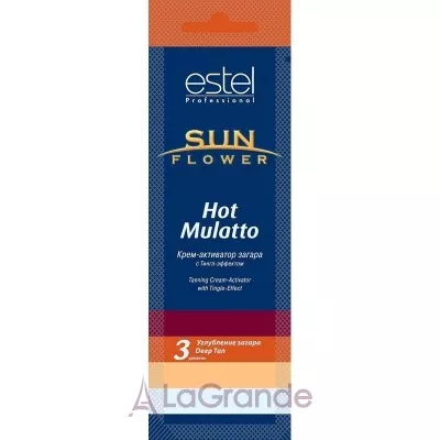 Estel Professional Sun Flower SOL/4 Tanning Cream-Booster -  Hot Mulatto