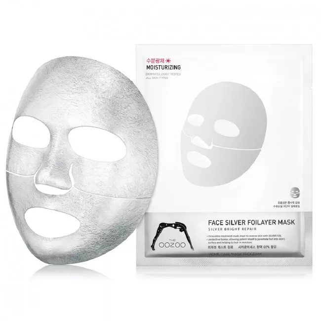 The Oozoo Face Silver Foilayer Mask ��������� ����� ��� ������� 