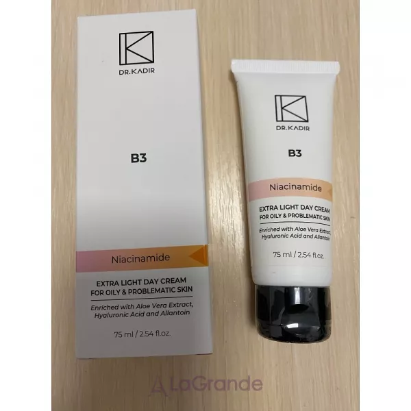Dr. Kadir �3 Extra Light Day Cream For Oily And Problematic Skin 