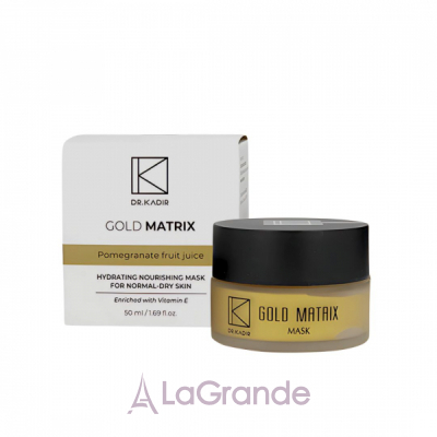 Dr. Kadir Gold Matrix Mask    