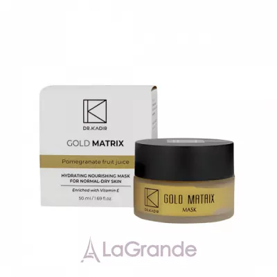 Dr. Kadir Gold Matrix Mask    