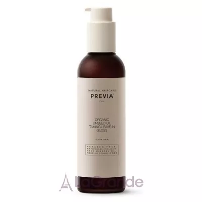 Previa Almond&Linseed Oil Taming Leave-in Gloss   