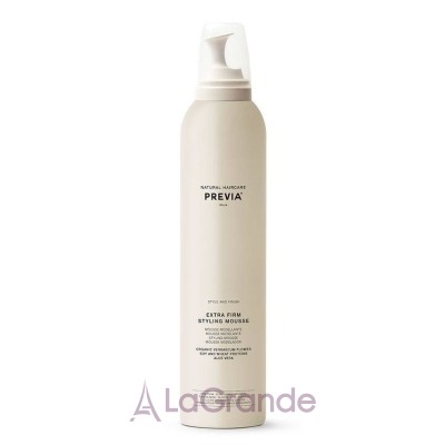 Previa Natural Haircare Style&Finish Mousse Extra Strong ϳ  ,  