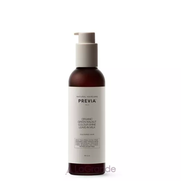 Previa Green Walnut Colour Shine Leave-In-Milk �������� ������� ��� ����������� �������
