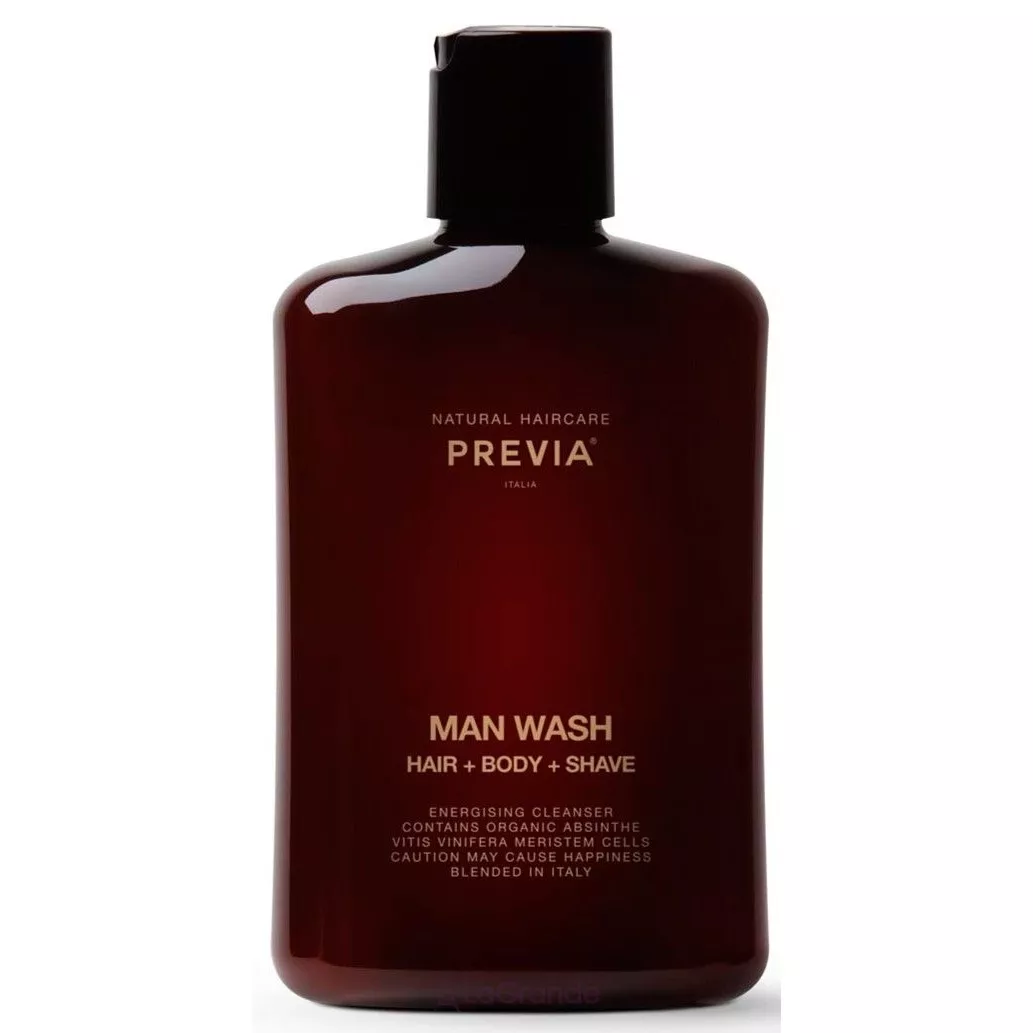 Previa Man Wash Hair Body Shave ����� ��� ���� � �����