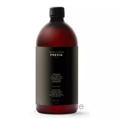 Previa TeaTreeOil&GreenClay Shampoo    