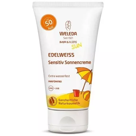 Weleda Edelweiss Baby&Kids Sun SPF 50 �������������� ���� ��� �������������� ����