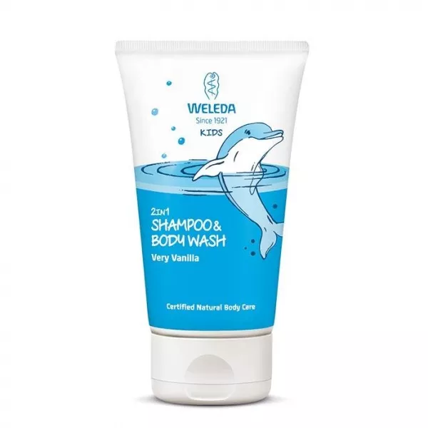 Weleda Kids 2in1 Shampoo & Bodu Wash Vanilla ������� �������-���� ��� ����� � ���� 
