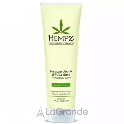 Hempz Body Wash Jasmin Peach, Wild Rose ���� ��� ���� 