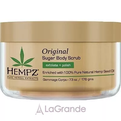 Hempz Original Herbal Sugar Body Scrub Цукровий скраб для тіла Original