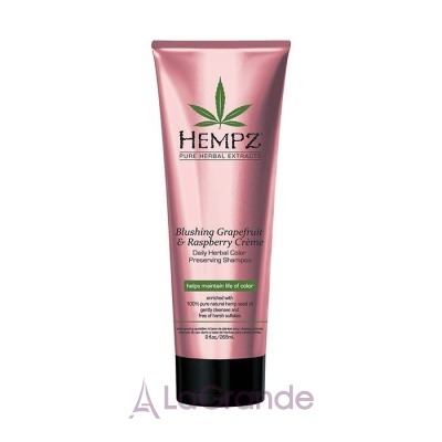Hempz Blushing Grapefruit & Raspberry Creme Shampoo Шампунь для підтримки кольору та блиску волосся 