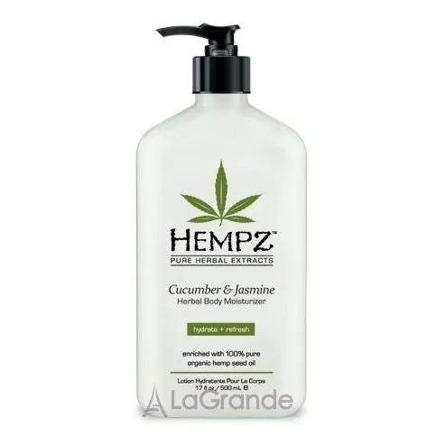 Hempz Cucumber Jasmine Herbal Moisturizer ���������� ������� ��� ��� � ������ �� ��������