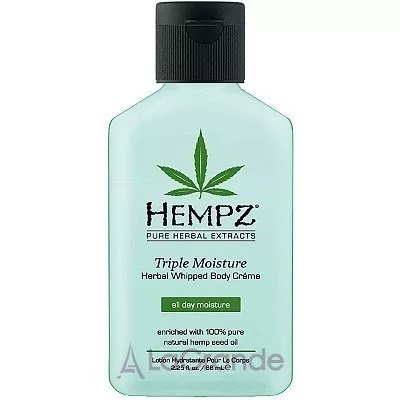 Hempz Triple Moisture Herbal Whipped Body Creme       