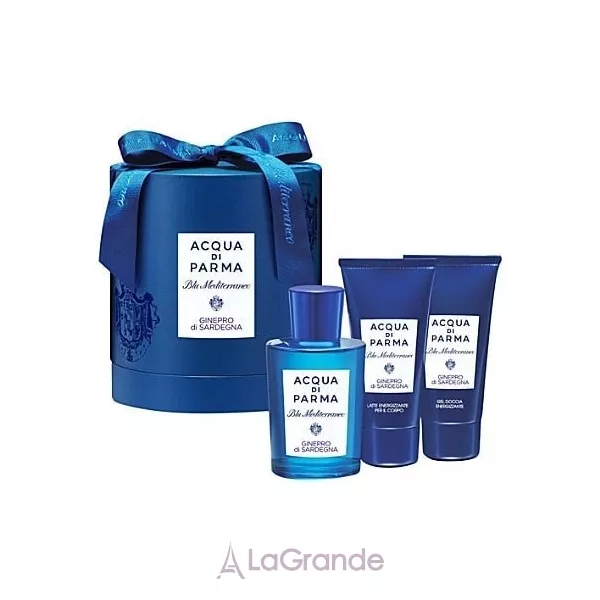 Acqua di Parma Blu Mediterraneo Ginepro di Sardegna ����� (��������� ���� 5 �� + ���� ��� ���� 20 �� + ������ ��� ���� 20 ��)