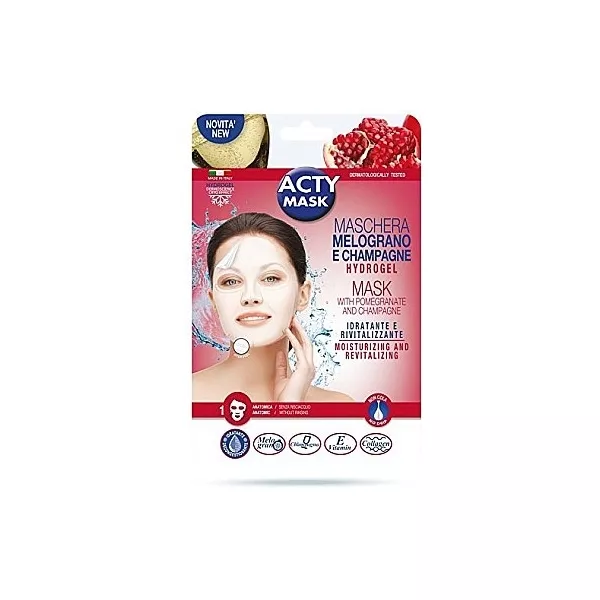 Acty Mask Hydrogel Mask With Pomegranate And Champagne ó��������� ����� ��� ������� � �������� �� �����������