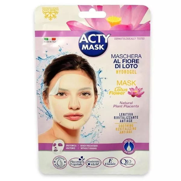 Acty Mask Hydrogel Mask With Lotus Flower ó��������� ����� ��� ������� � ������ ������