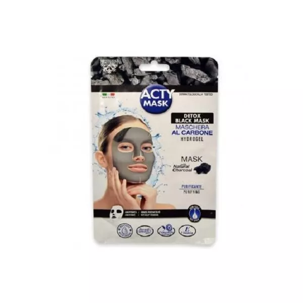 Acty Mask Hydrogel Detox Black Mask ó��������� ����� � ����������� �������