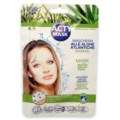 Acty Mask Hydrogel Mask With Natural Atlantic Algae        