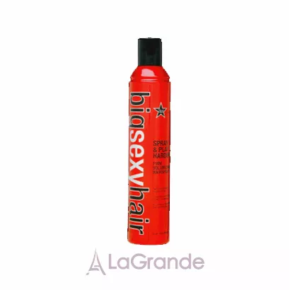 SexyHair BigSexyHair Spray & Play Harder Firm Volumizing Hairspray ����� ��� ��������������� ������