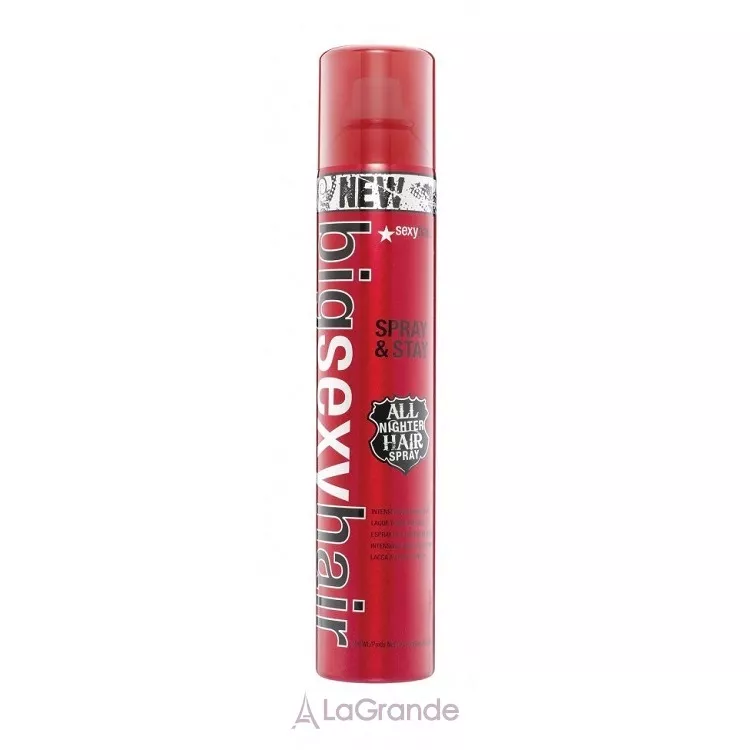 SexyHair BigSexyHair Spray & Stay All Nighter Hair Spray Intense Hold ���-�������� ������������ �������� ��� ��'���