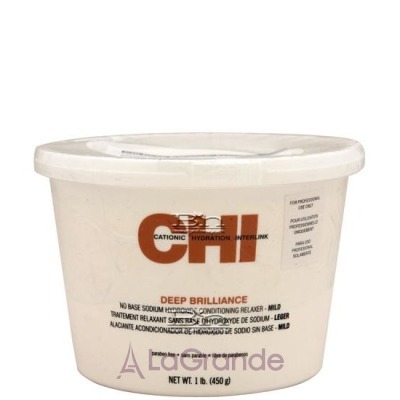 Chi Deep Brilliance No Base Sodium Hydroxide Conditioning Relaxer Mild    ,  