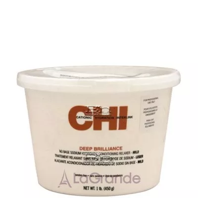 Chi Deep Brilliance No Base Sodium Hydroxide Conditioning Relaxer Mild    ,  