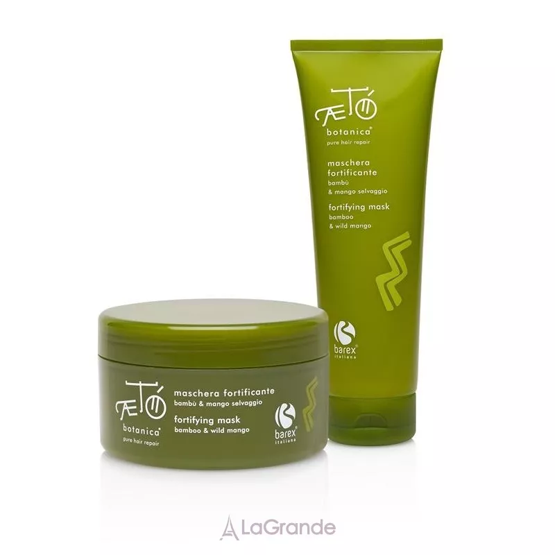 Barex Italiana Aeto Botanica Fortifying Mask in Tub Bamboo & Wild Mango - ����� ����������� � ���������� ������� � ������ �����
