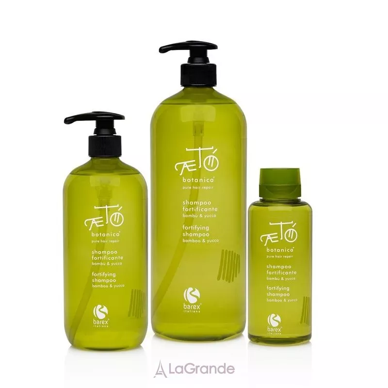 Barex Italiana Aeto Botanica Fortifying Shampoo Bamboo & Yucca ������� ������ � ���������� ������� �� ����.